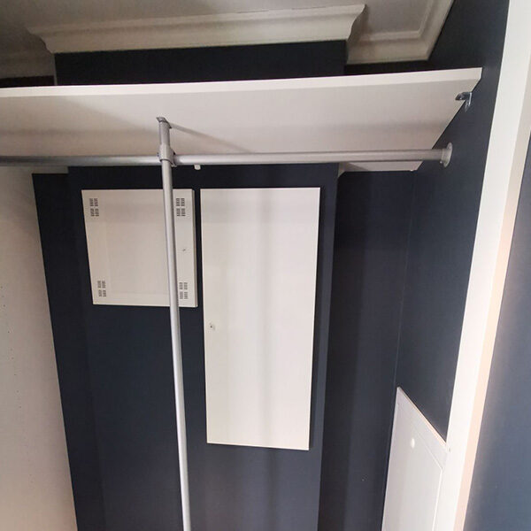 garderobestang tilpasset på mål