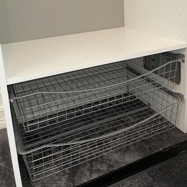 trådkurver til garderobe