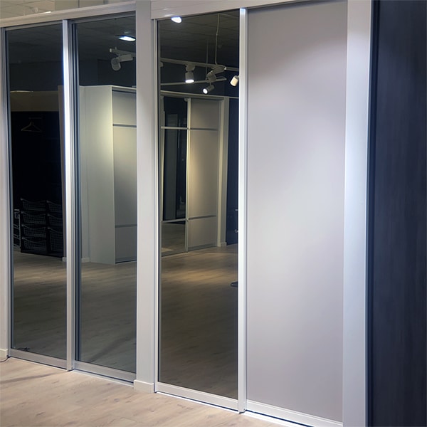 Skyvedører med et dempet og eksklusivt preg