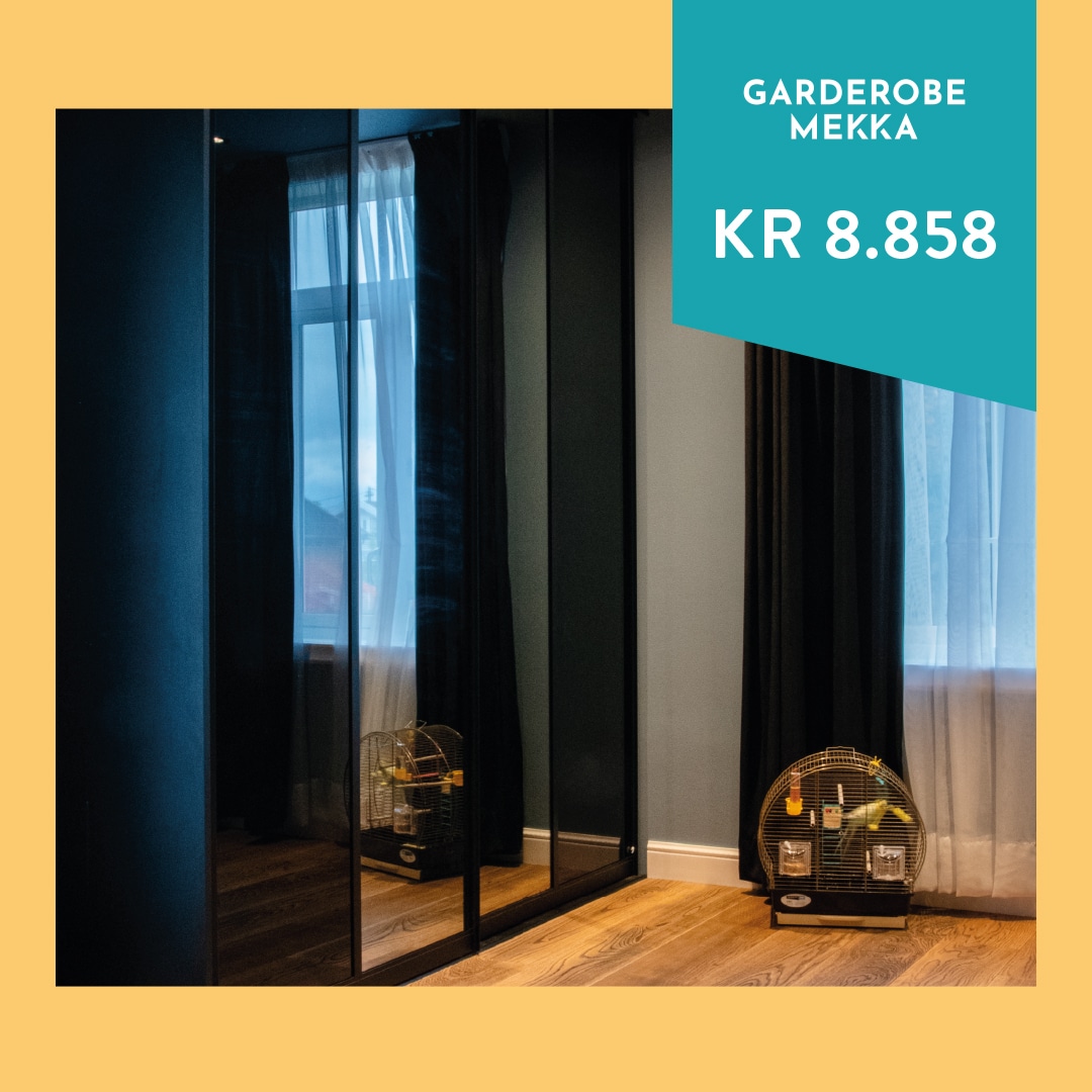 Januarsalg! 40% på skyvedører*