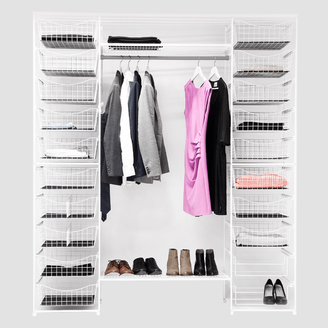 Innredningsstativer til skyvedørsgarderobe